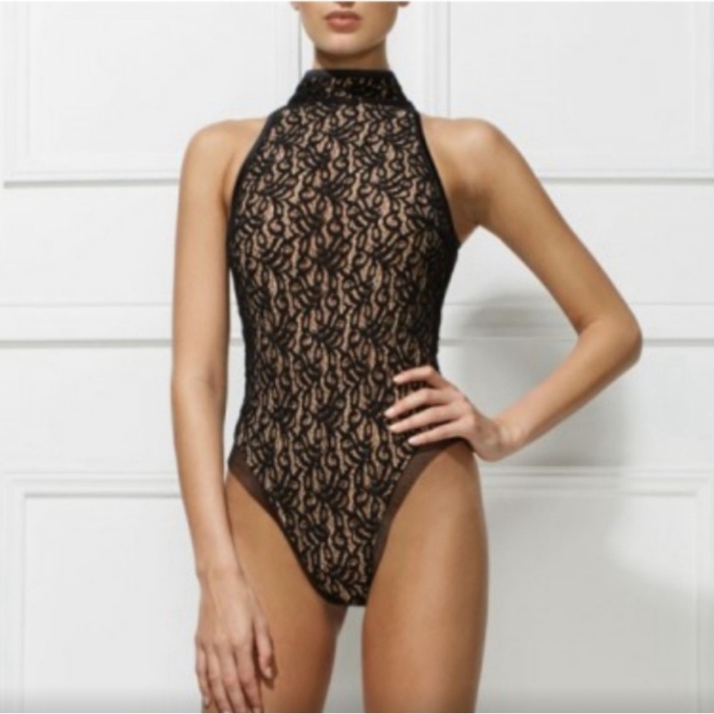 New Misha Collection Nikki Lace Bodysuit